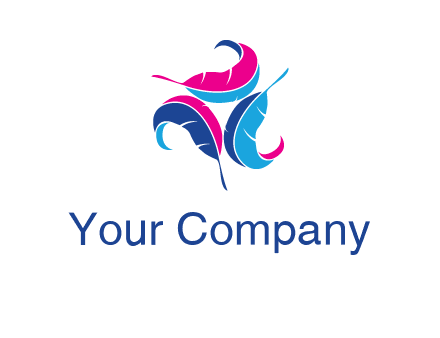 features in triangle formation publishing logo