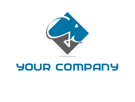 G and i letters are in a diamond shape logo