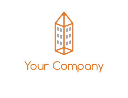 building incorporated with pencil logo