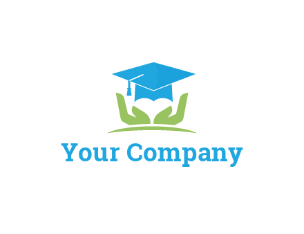 hands below scholar hat