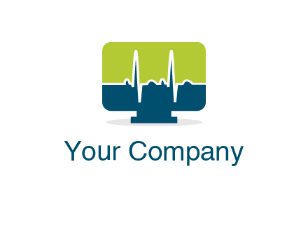 computer screen logo