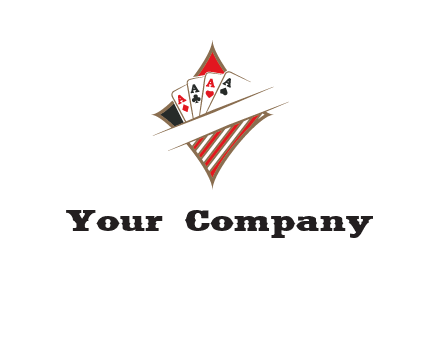 playing cards logo