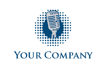 mike inside the dotted circle logo