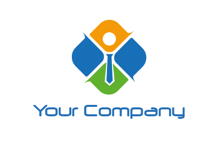 tie in squares HR logo